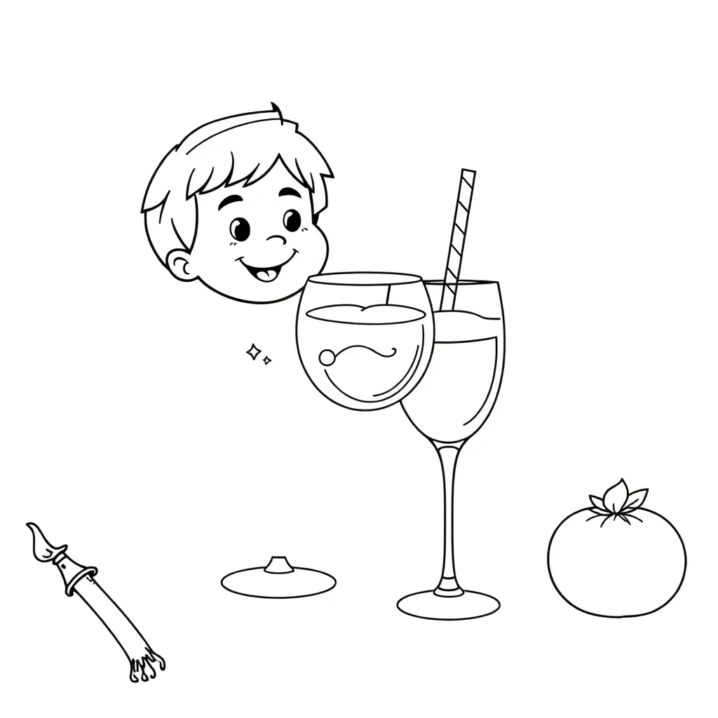 Childrens coloring page