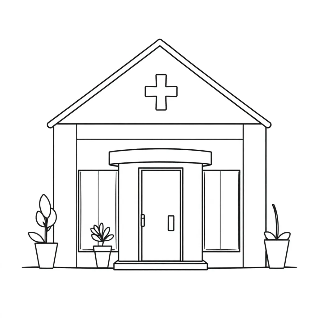 Free Hospital Coloring Pages: Doctor, Nurse, Medical, Health Coloring Pages