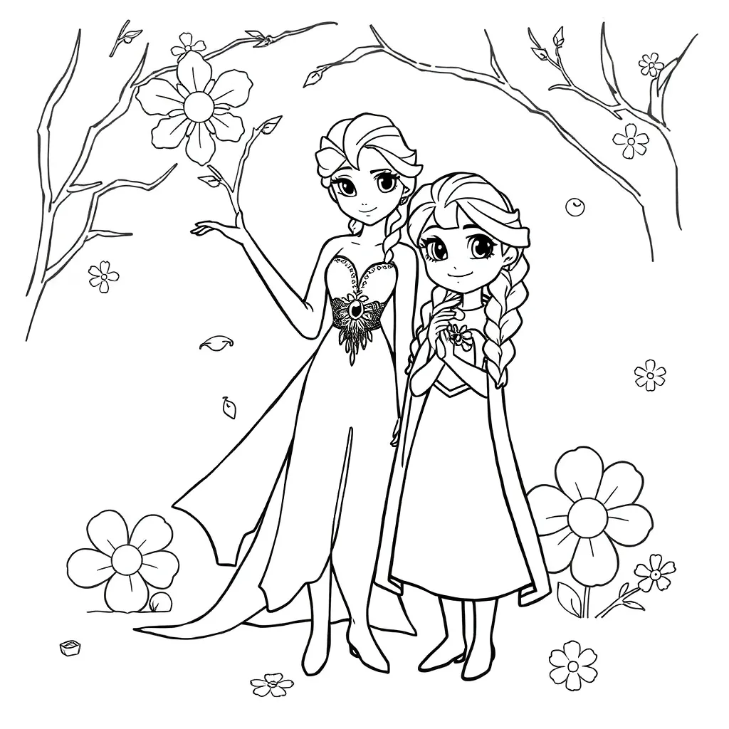 Childrens coloring page