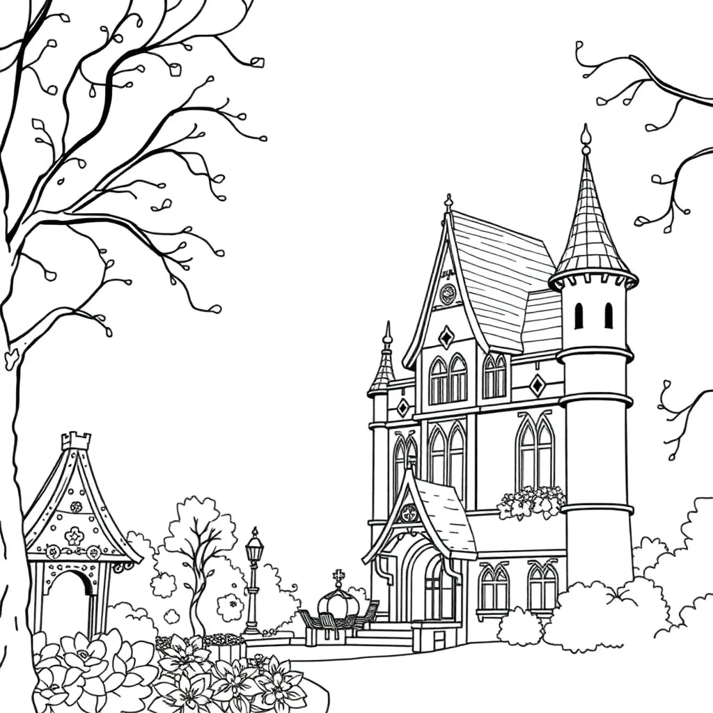 Childrens coloring page
