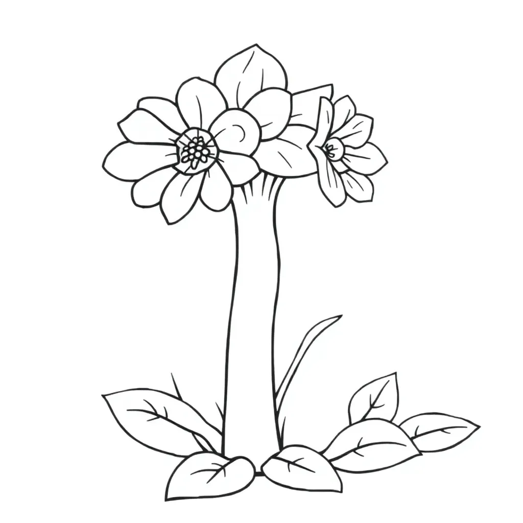Free Fairy Tree Coloring Page - Fantasy, Magic, Nature, Adventure Coloring