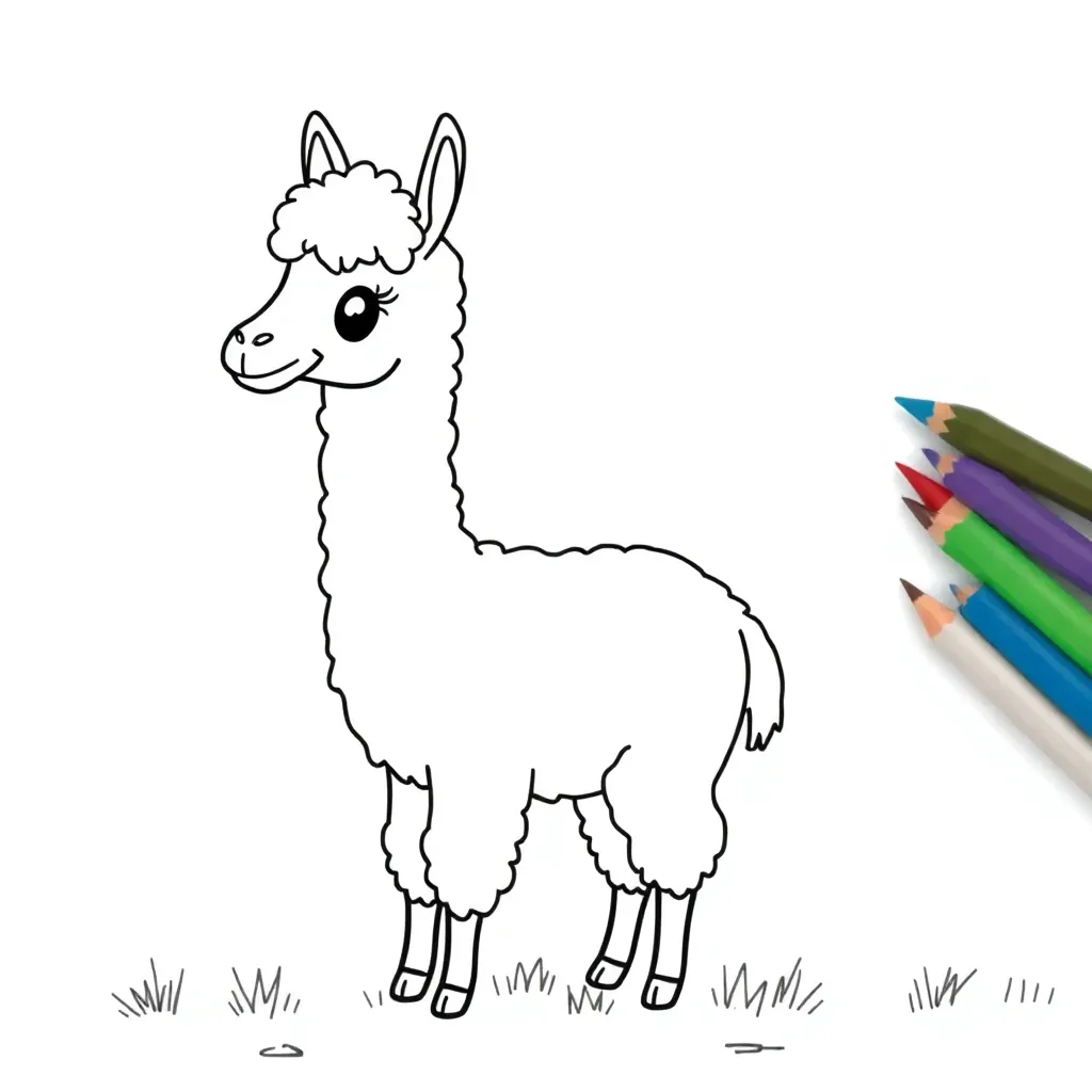 Childrens coloring page