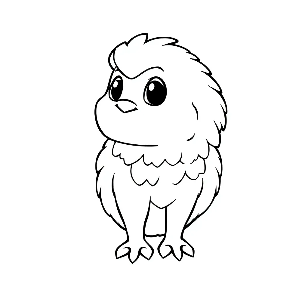 Free Ice Cream Coloring Page - Summer Refreshment Coloring Sheet