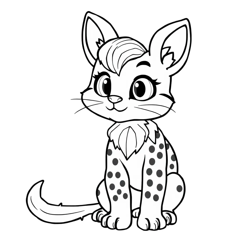 Childrens coloring page