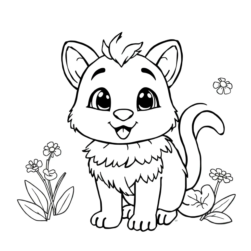Childrens coloring page