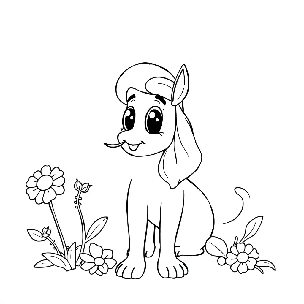 Childrens coloring page