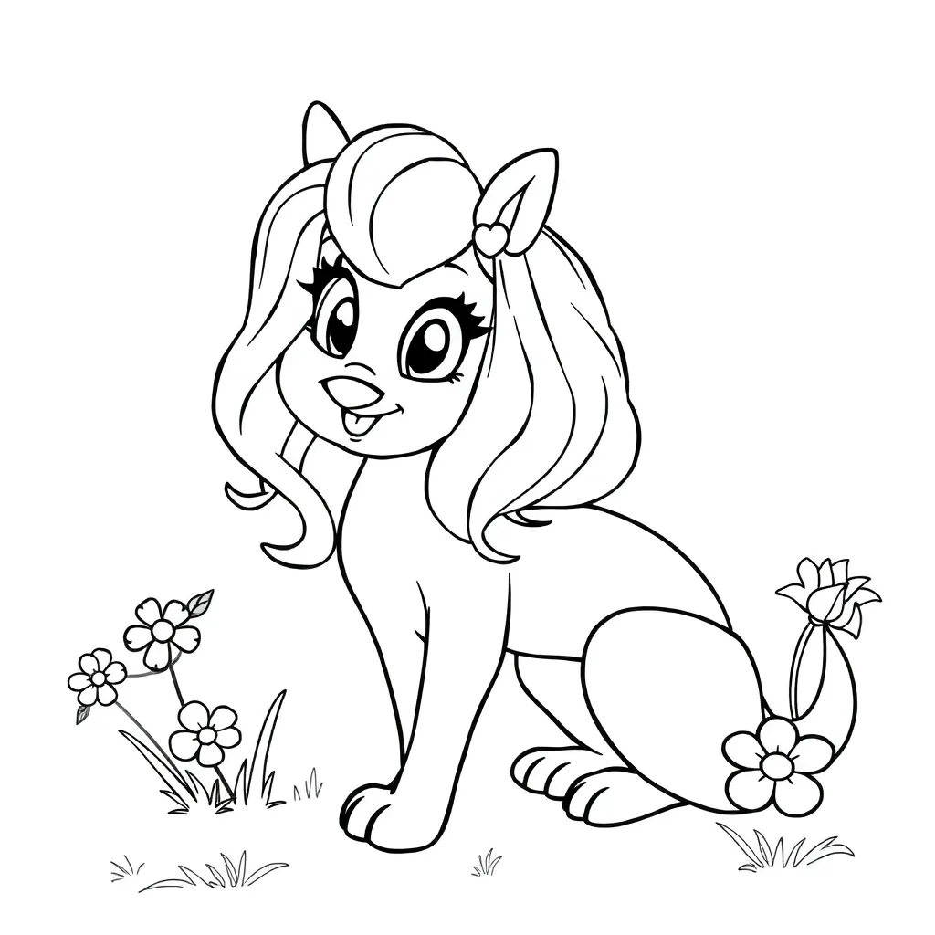 Childrens coloring page