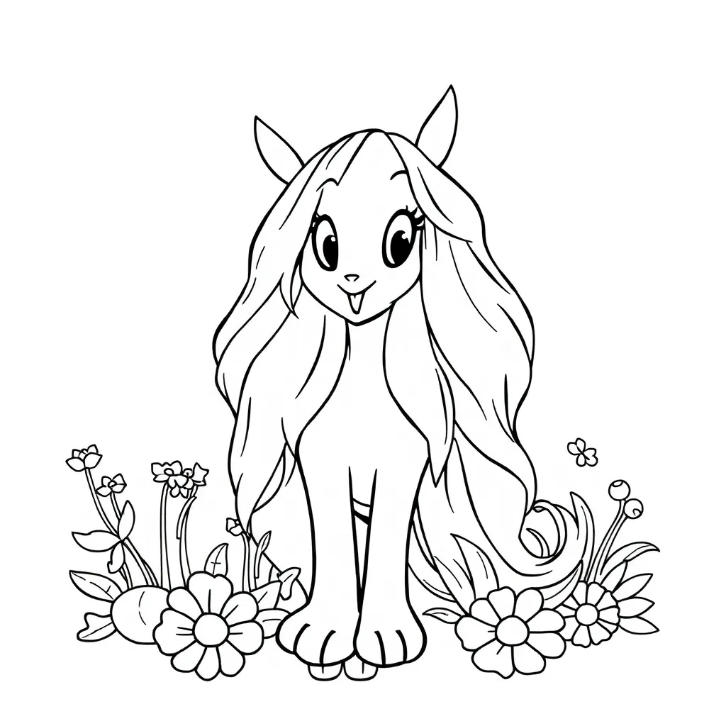 Childrens coloring page