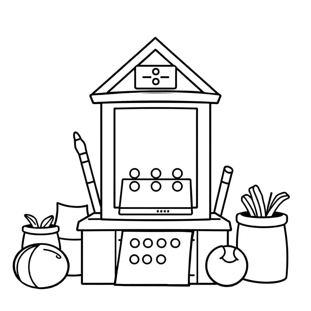 Childrens coloring page