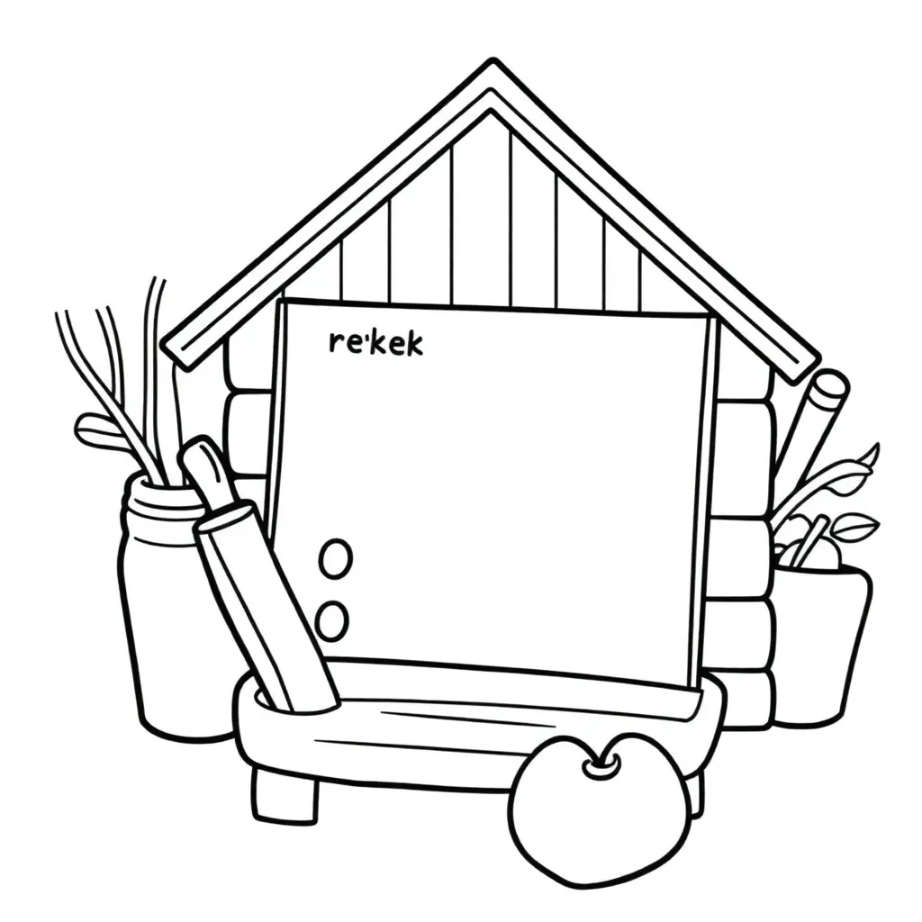 Childrens coloring page