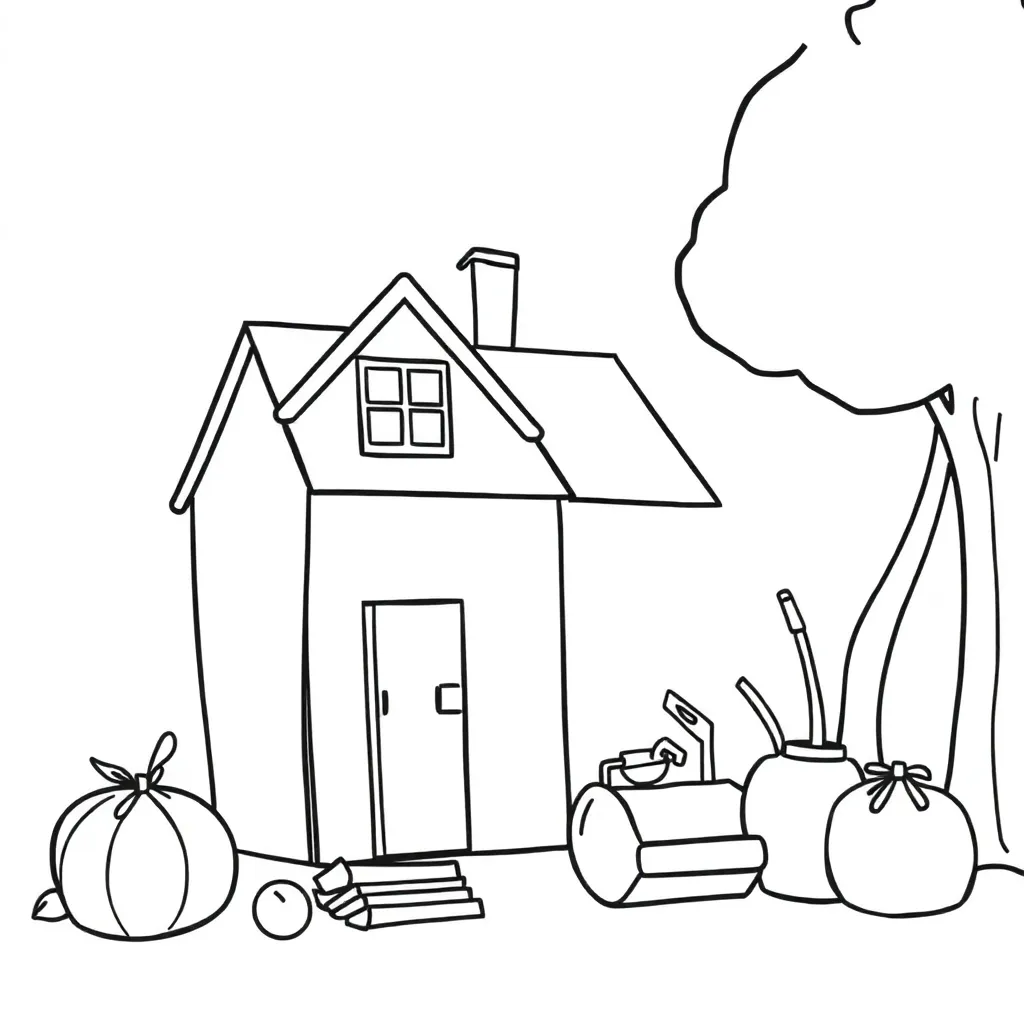 Childrens coloring page