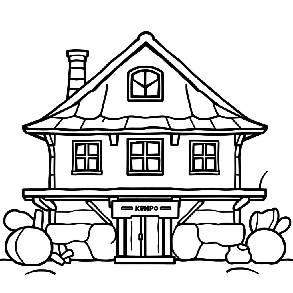 Childrens coloring page