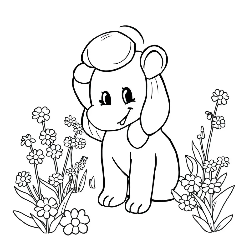 Childrens coloring page