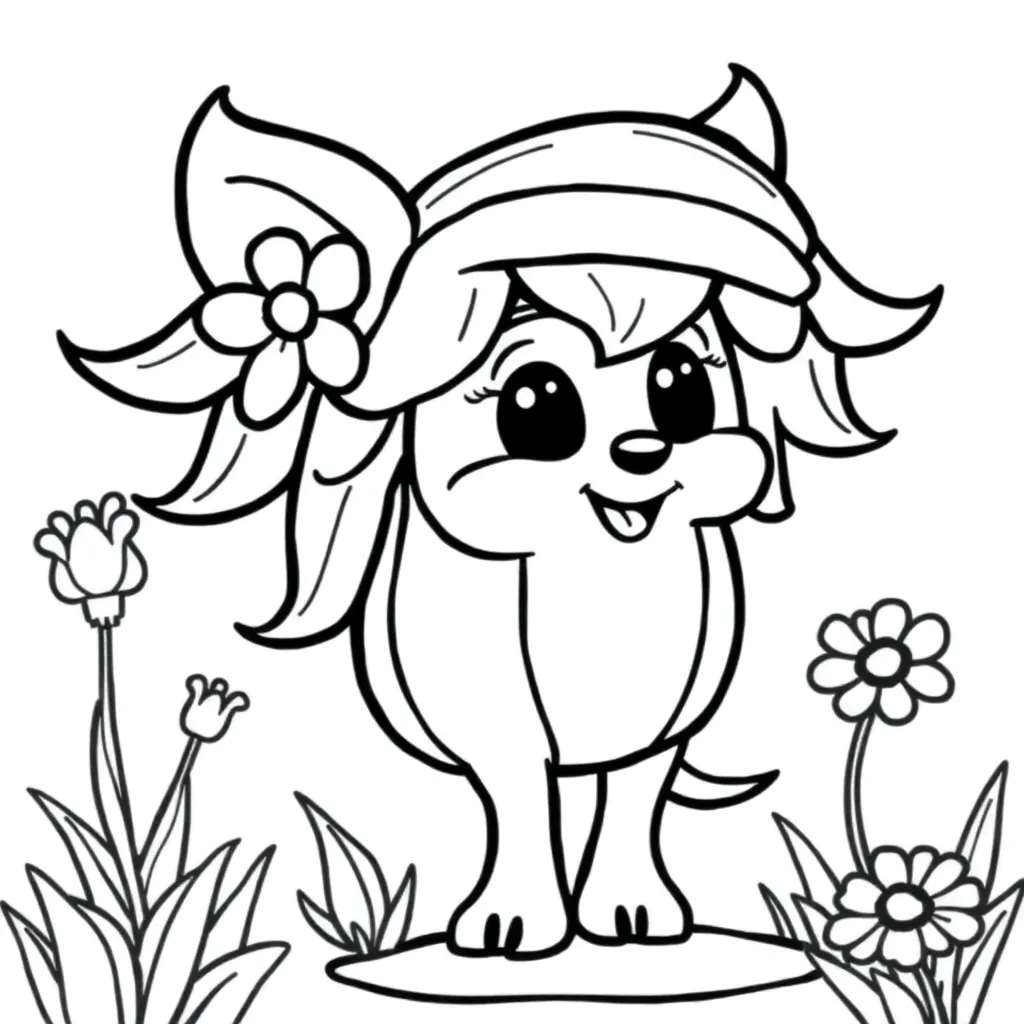 Childrens coloring page