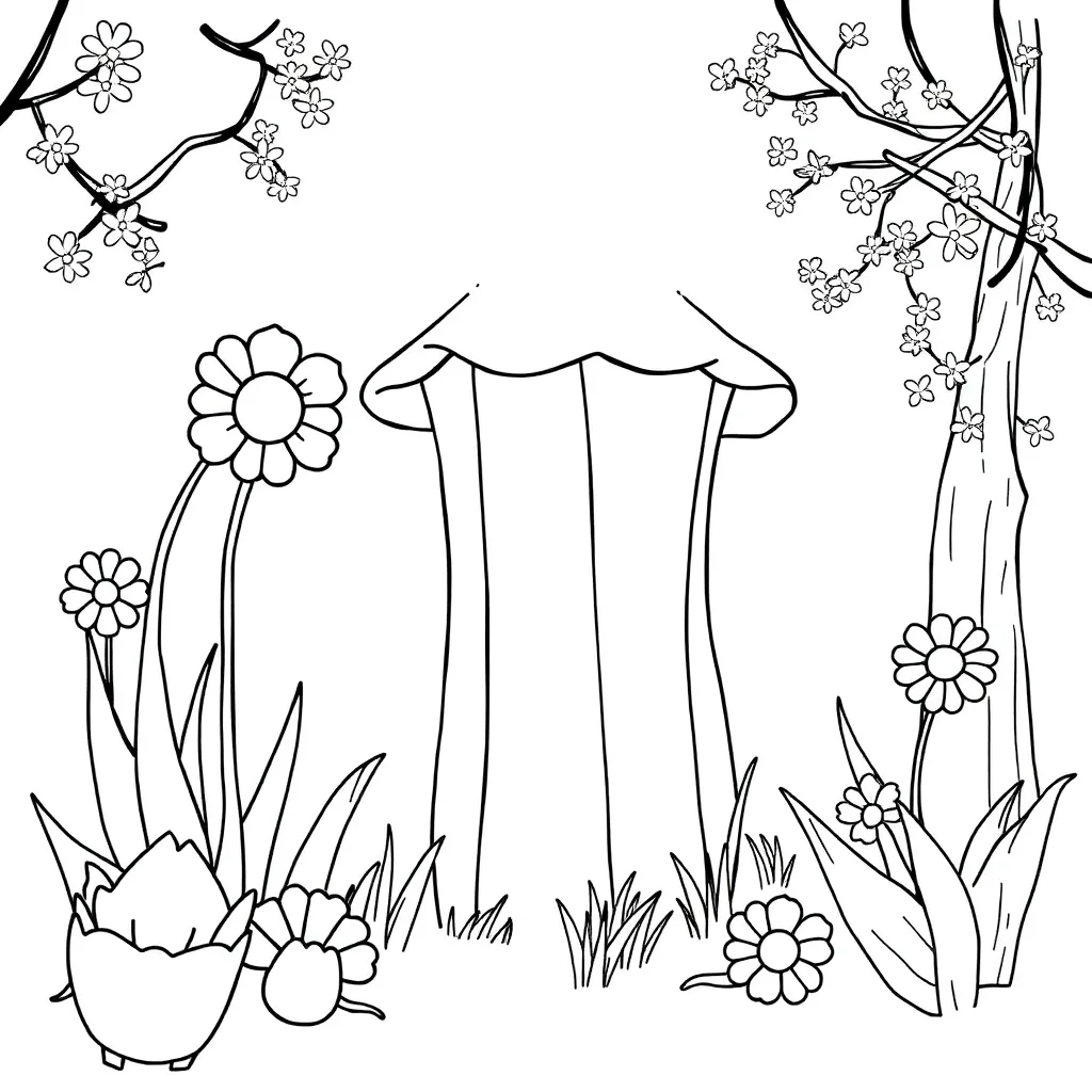 Childrens coloring page