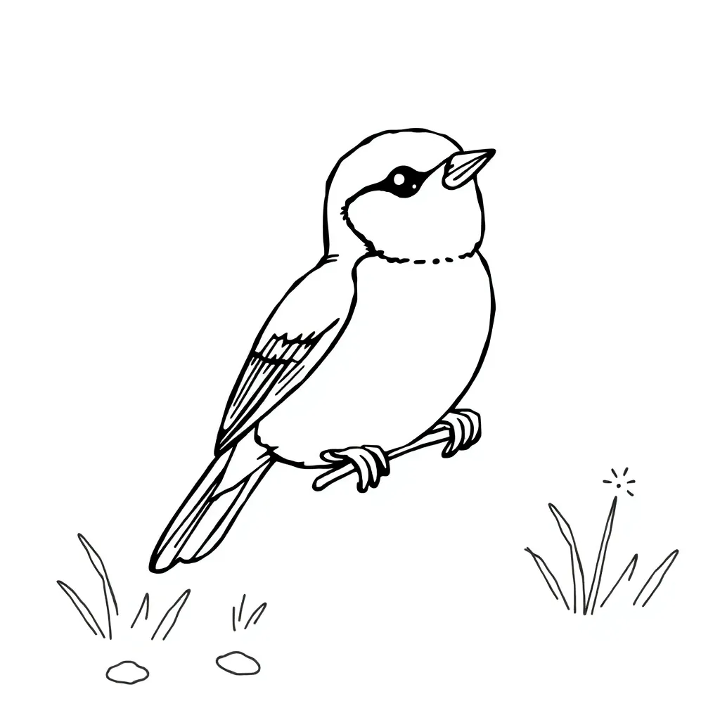 Childrens coloring page