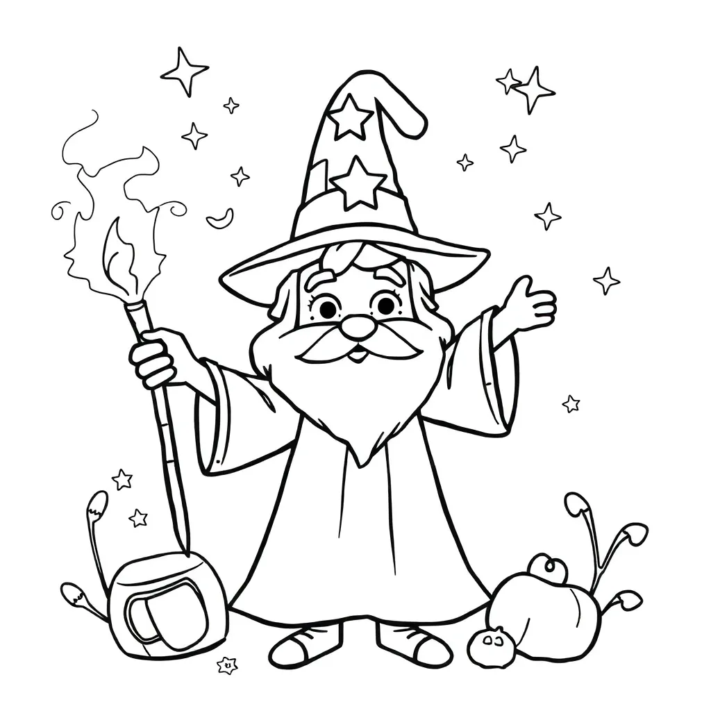 Childrens coloring page