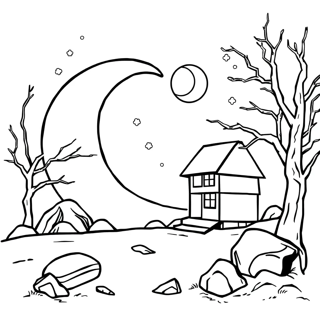 Childrens coloring page