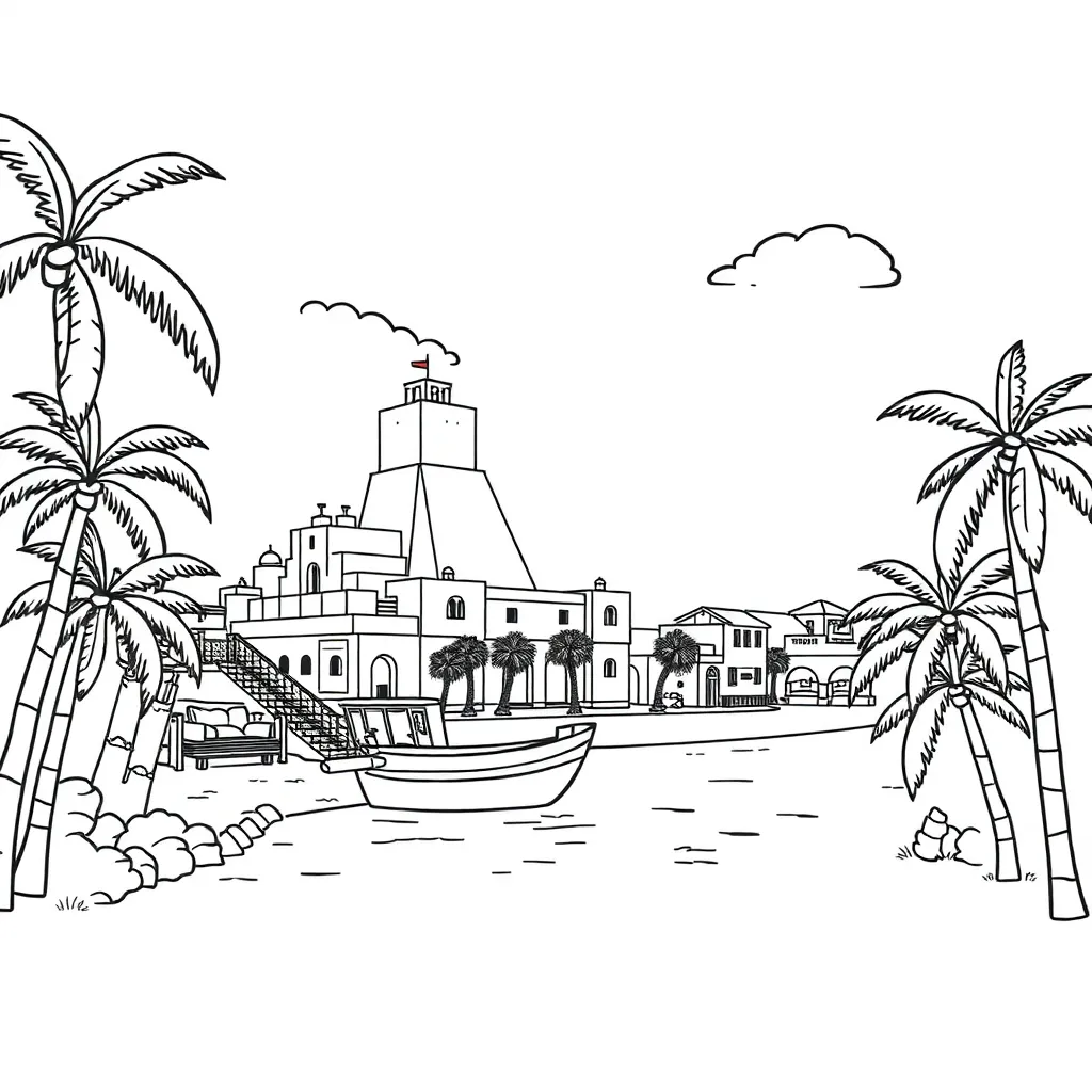 Childrens coloring page