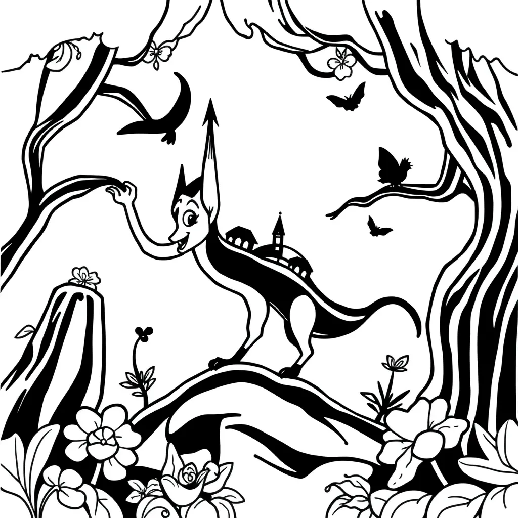 Childrens coloring page
