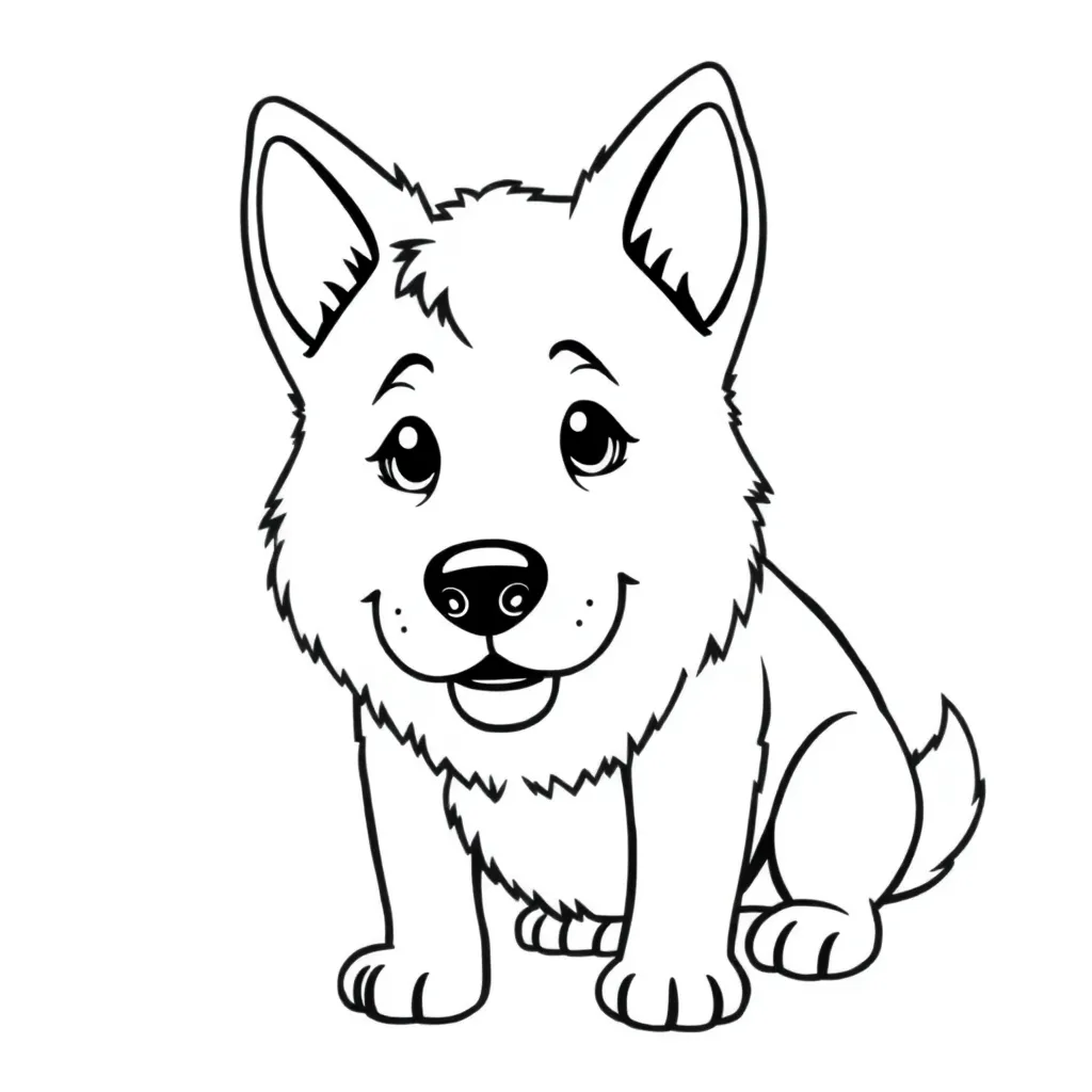 Childrens coloring page