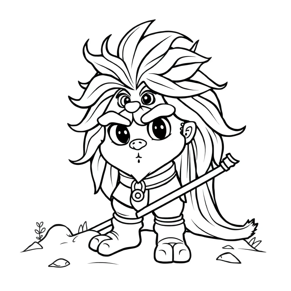 Childrens coloring page