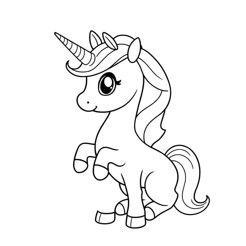 Free My Little Pony Coloring Page for Kids