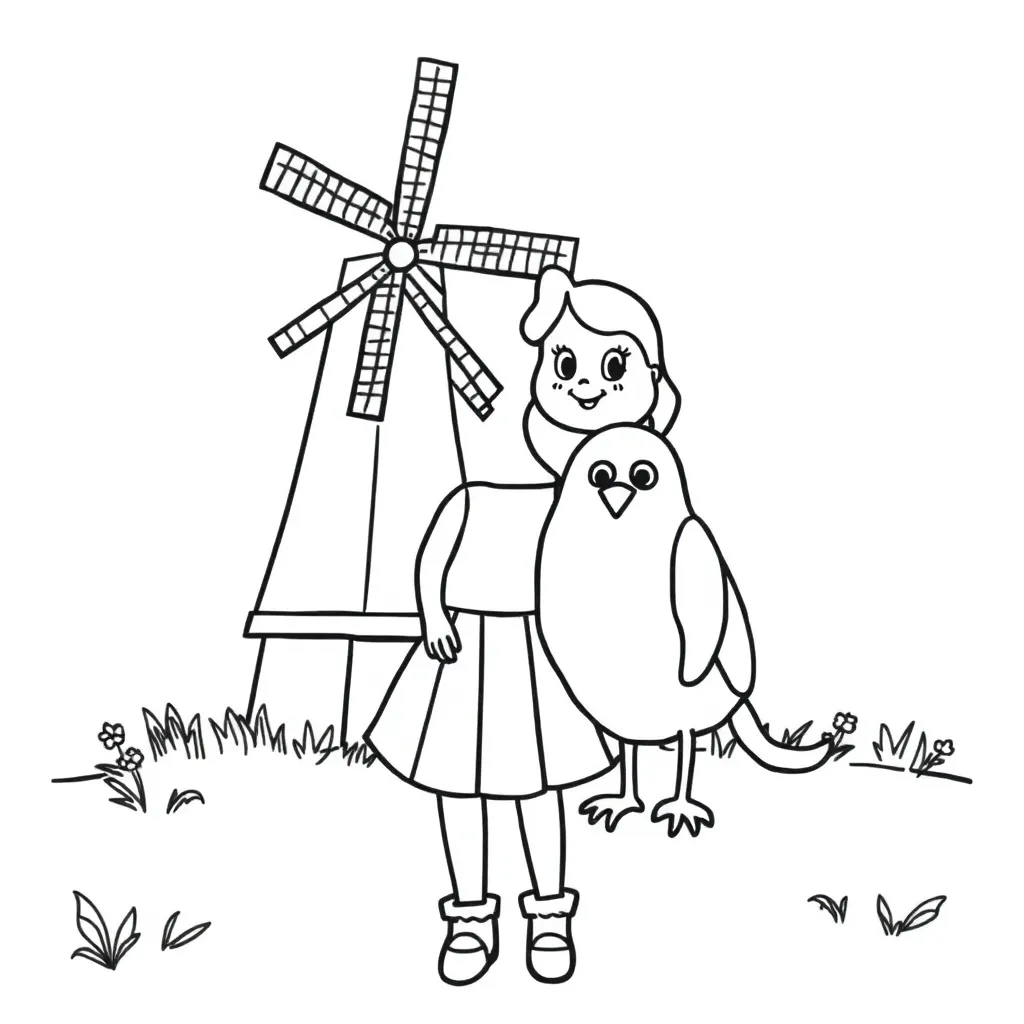 Childrens coloring page