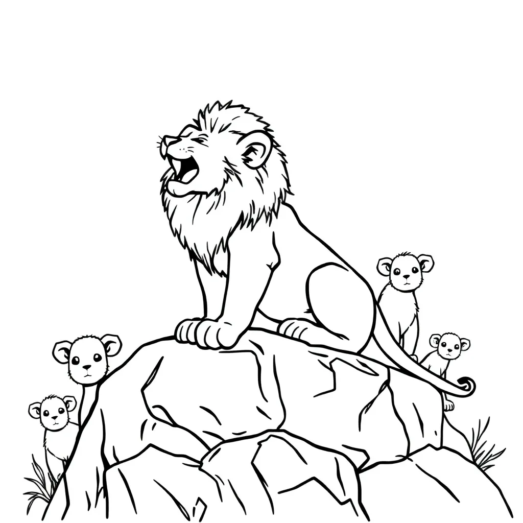 Childrens coloring page