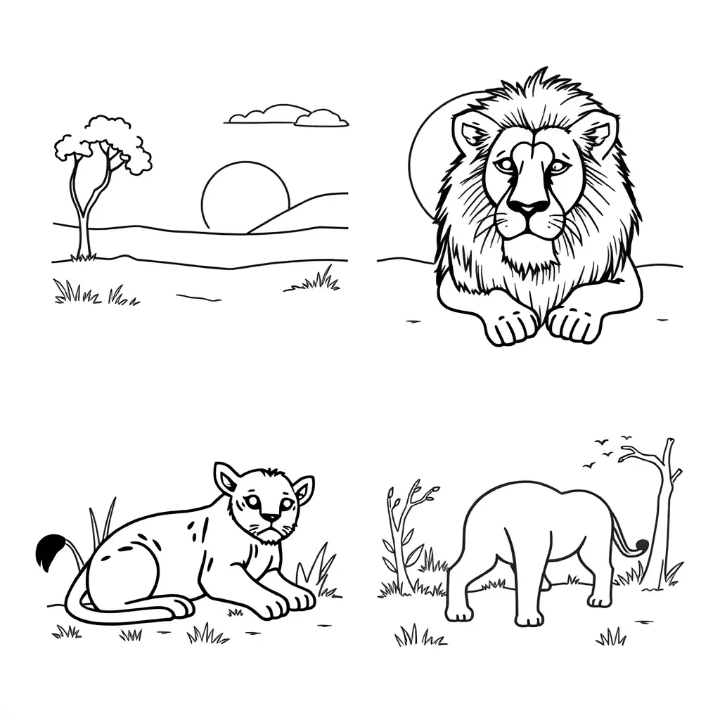 Childrens coloring page