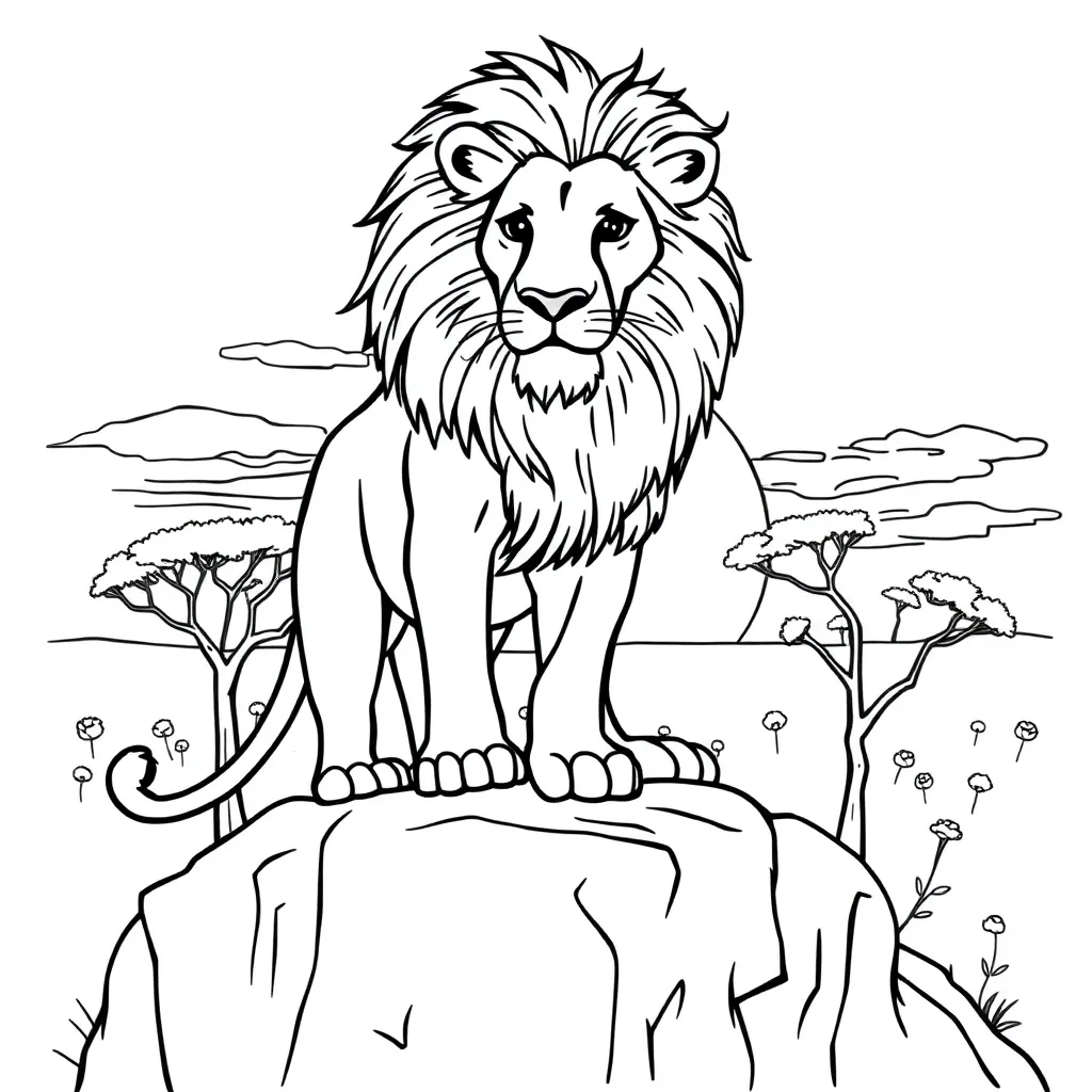 Childrens coloring page