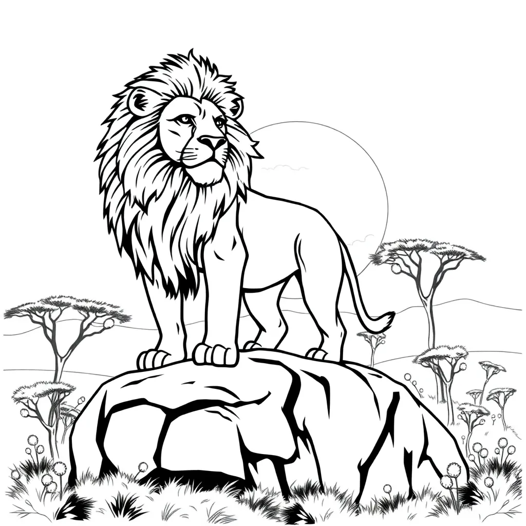Childrens coloring page