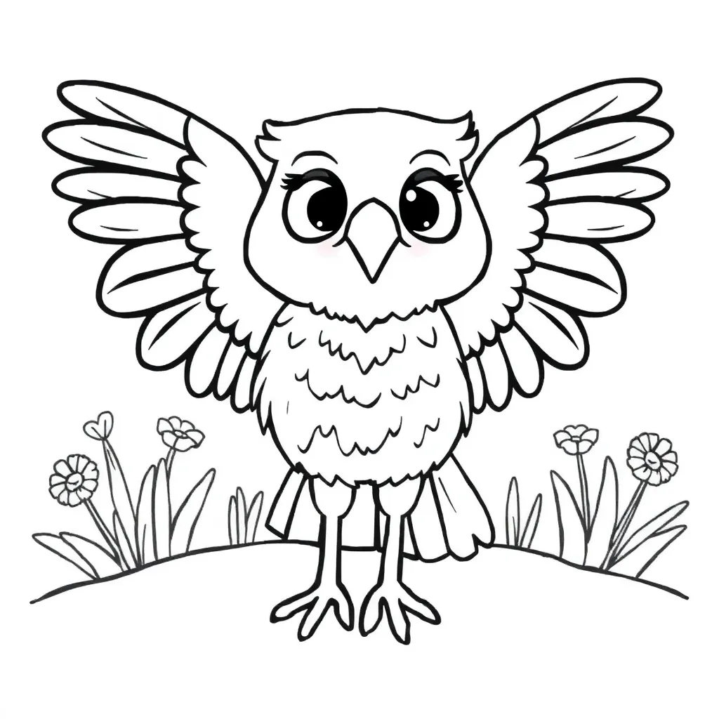 Childrens coloring page