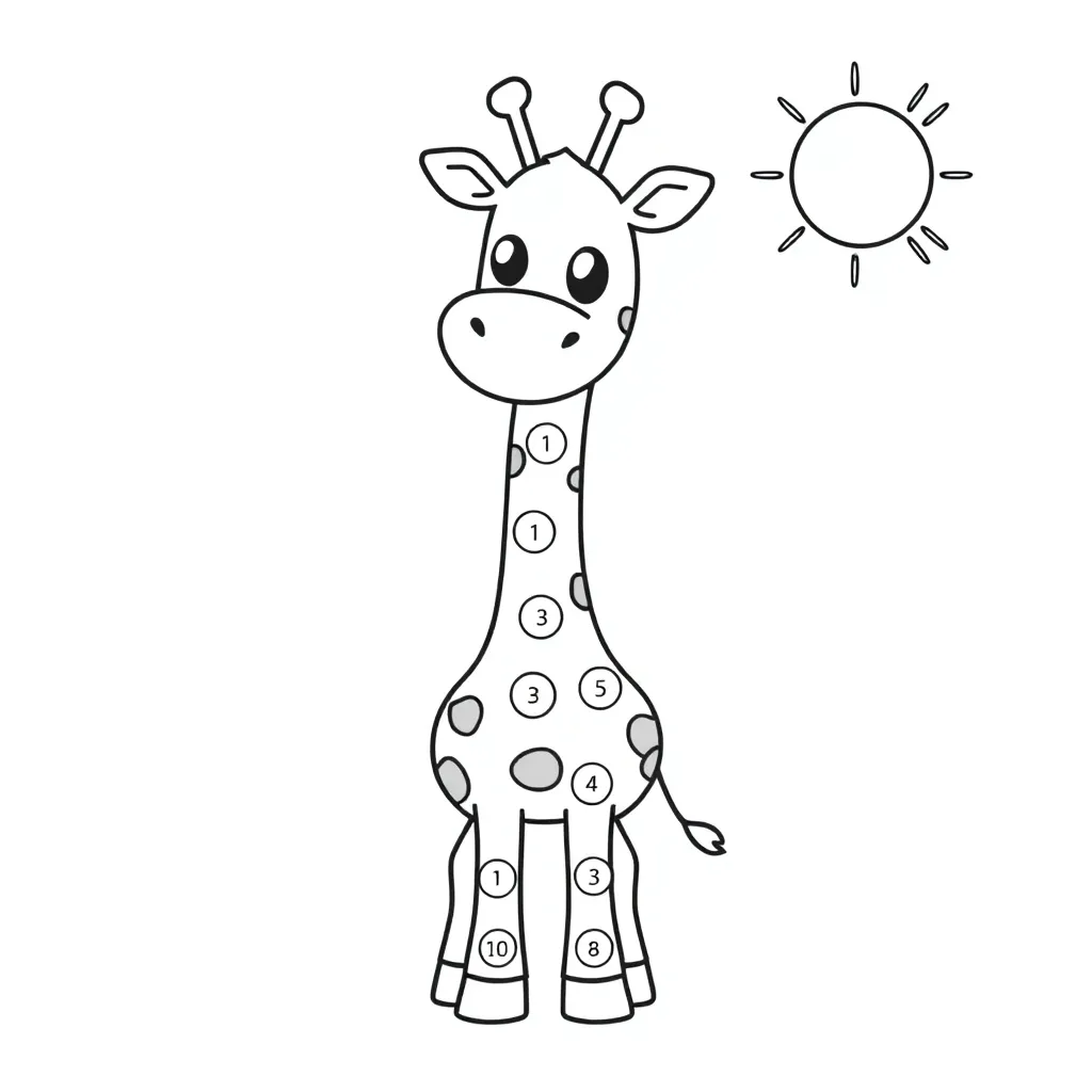 Connect the dots, puzzle, educational, coloring book for kids