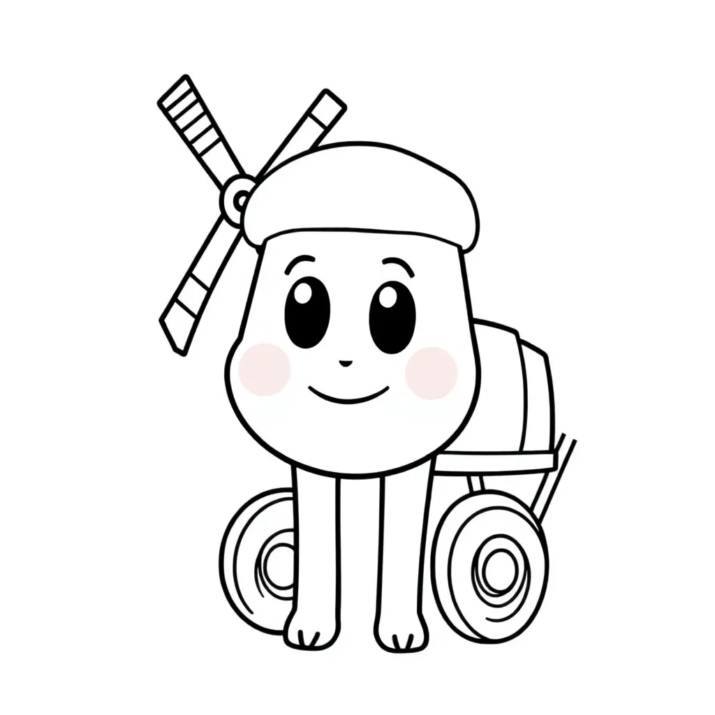 Childrens coloring page