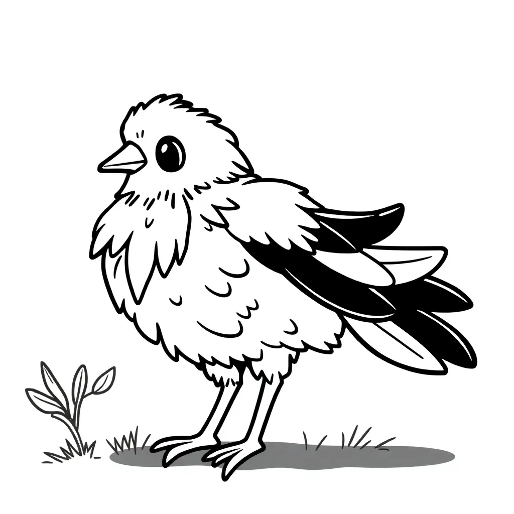 Free Farm Animal Coloring Page Cute Countryside Coloring Page for