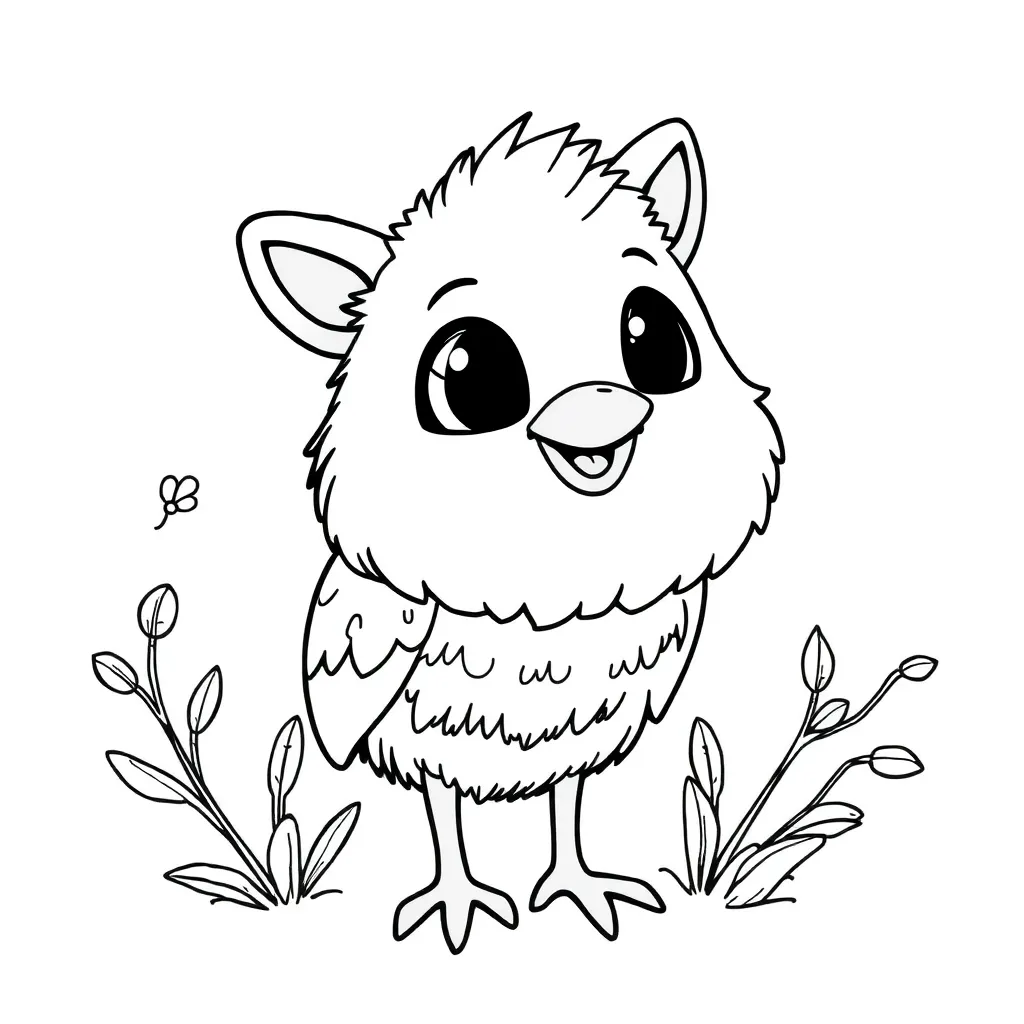 Free Cow Farm Coloring Page Cute Animals Nature Coloring Page for