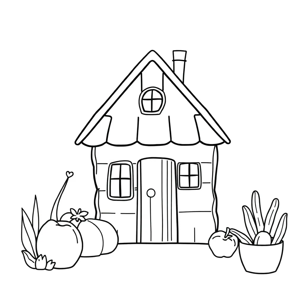 Childrens coloring page