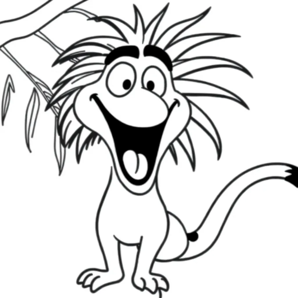 Childrens coloring page