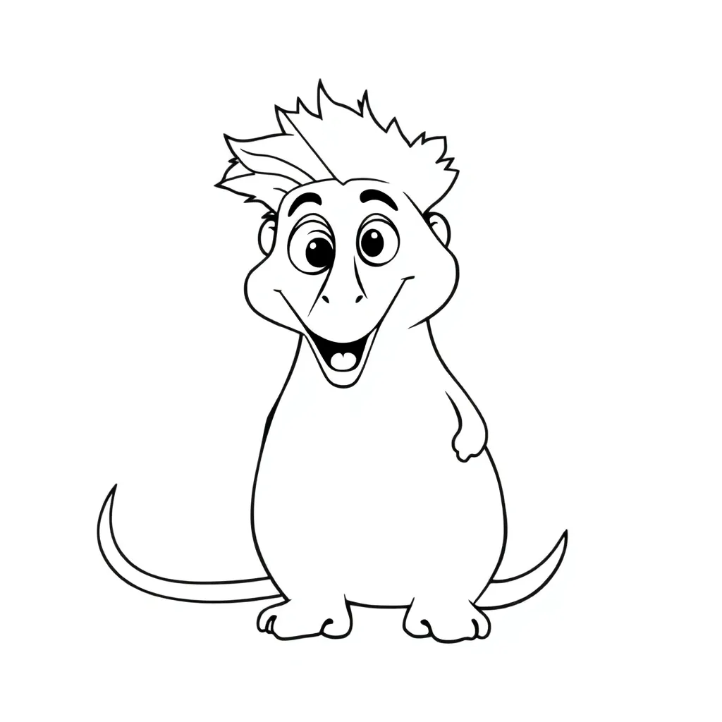 Childrens coloring page