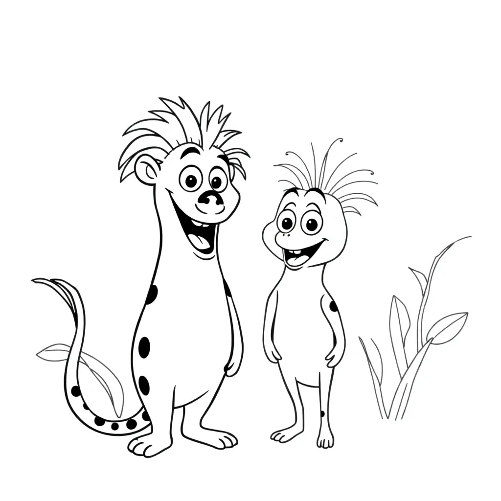 Childrens coloring page