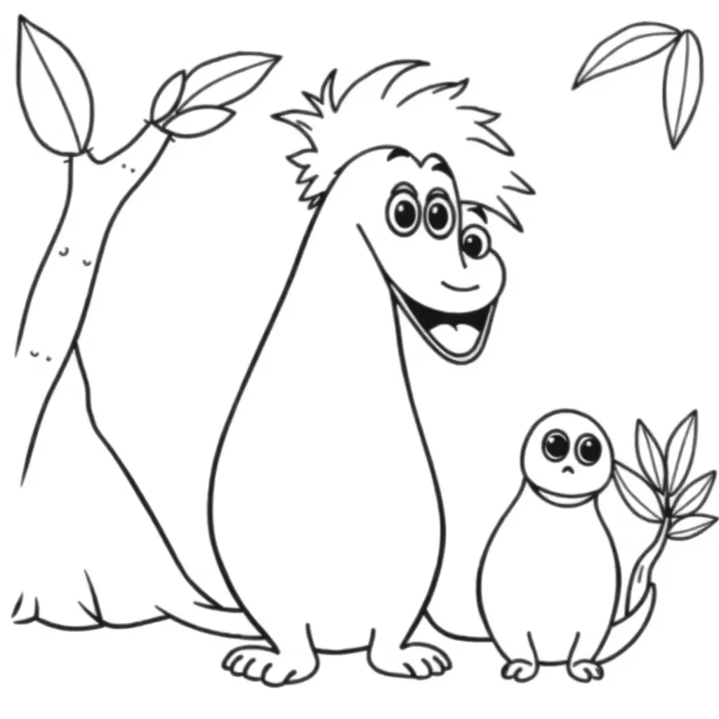 Childrens coloring page