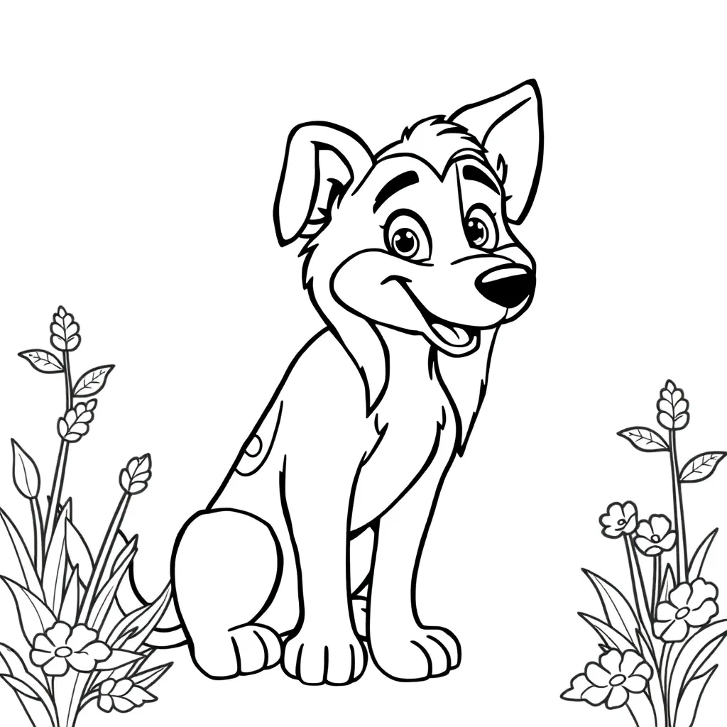 Childrens coloring page
