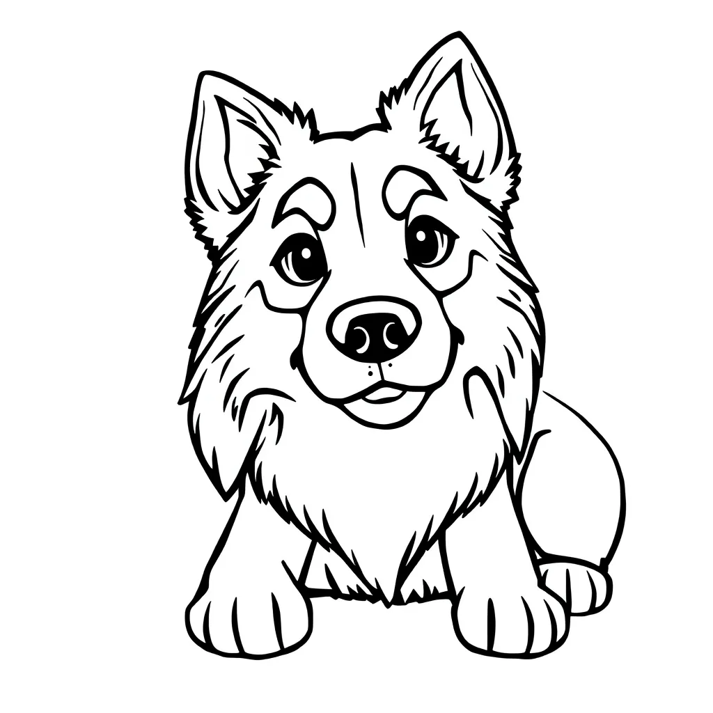 Childrens coloring page