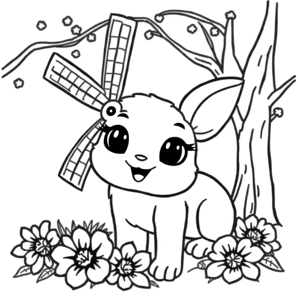 Childrens coloring page