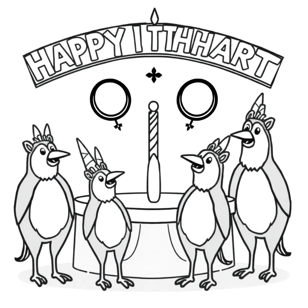 Childrens coloring page