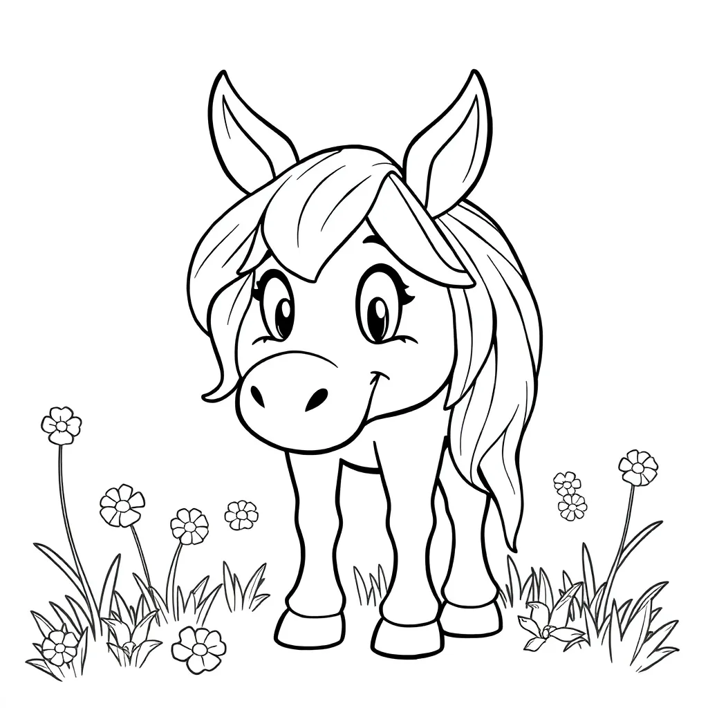 Childrens coloring page