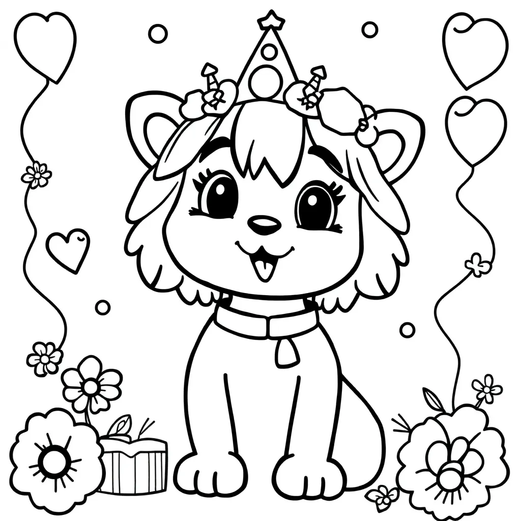 Childrens coloring page