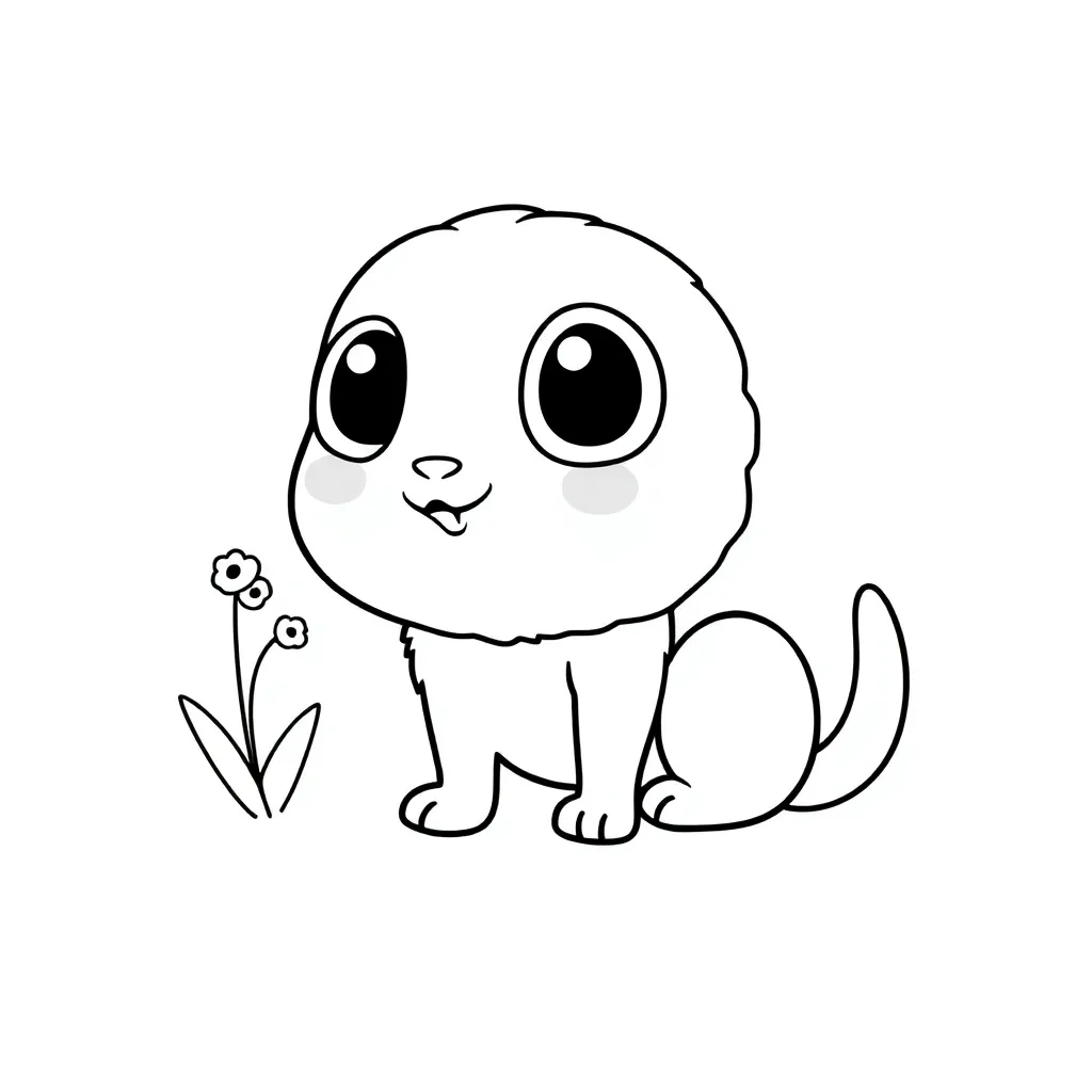 Childrens coloring page