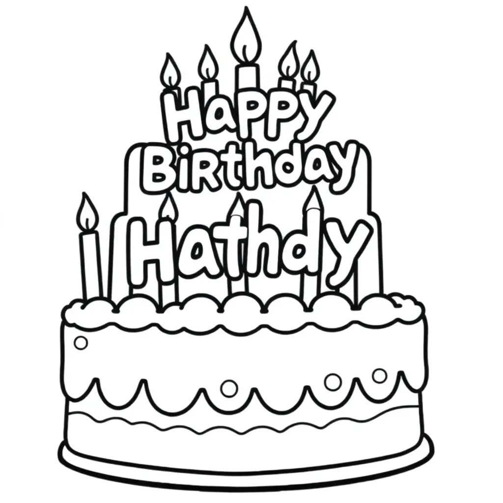 Childrens coloring page